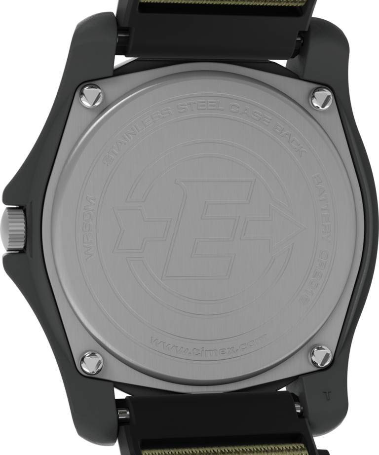 T42571 Expedition Camper 39mm Fabric Strap Watch Caseback Image