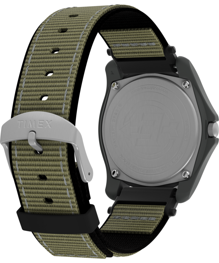 T42571 Expedition Camper 39mm Fabric Strap Watch Caseback with Attachment Image