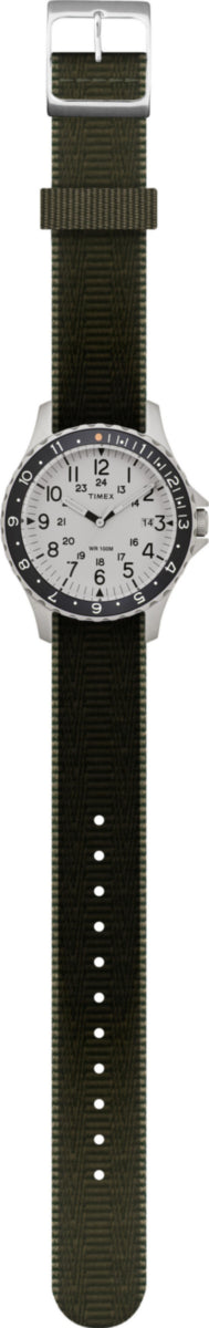 TW2T83500 Navi Ocean 38mm Reversible Fabric Strap Watch Strap Image