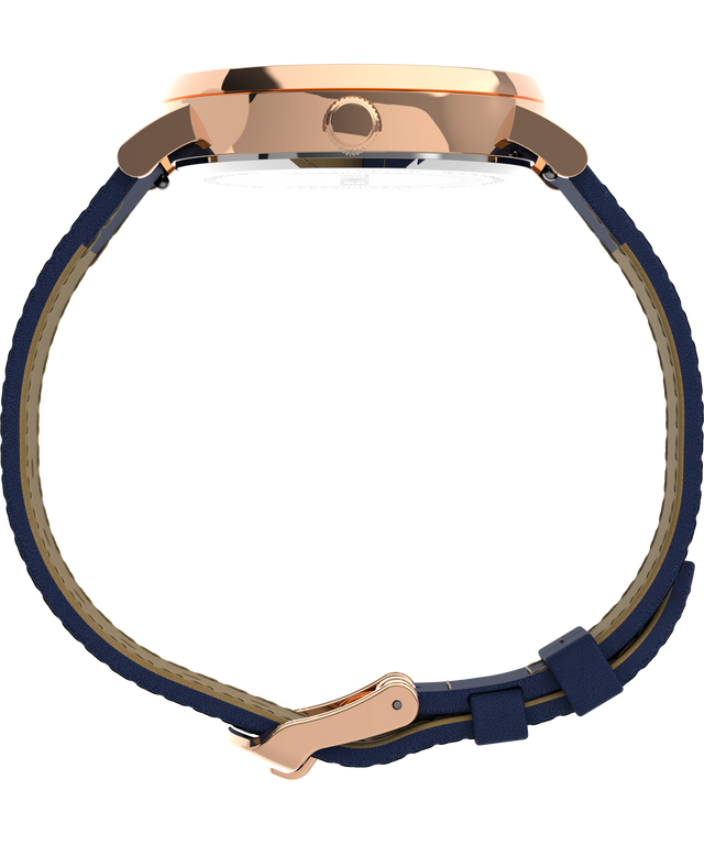 Fairfield 37mm Leather Strap Watch