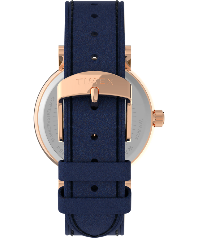 Fairfield 37mm Leather Strap Watch
