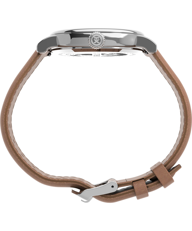Timex Standard 40mm Leather Strap Watch
