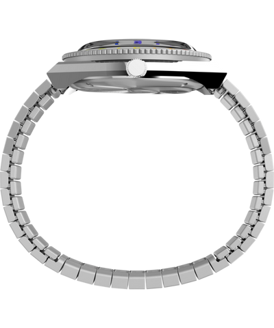 TW2V66000 Q Timex Rainbow 36mm Stainless Steel Expansion Band Watch Profile Image