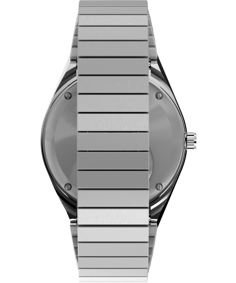 TW2V66000 Q Timex Rainbow 36mm Stainless Steel Expansion Band Watch Strap Image