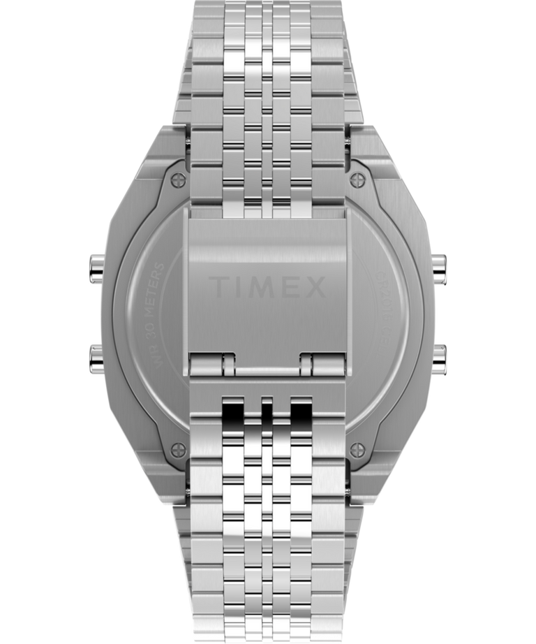 TW2V74200 Timex T80 Steel 36mm Stainless Steel Bracelet Watch Strap Image