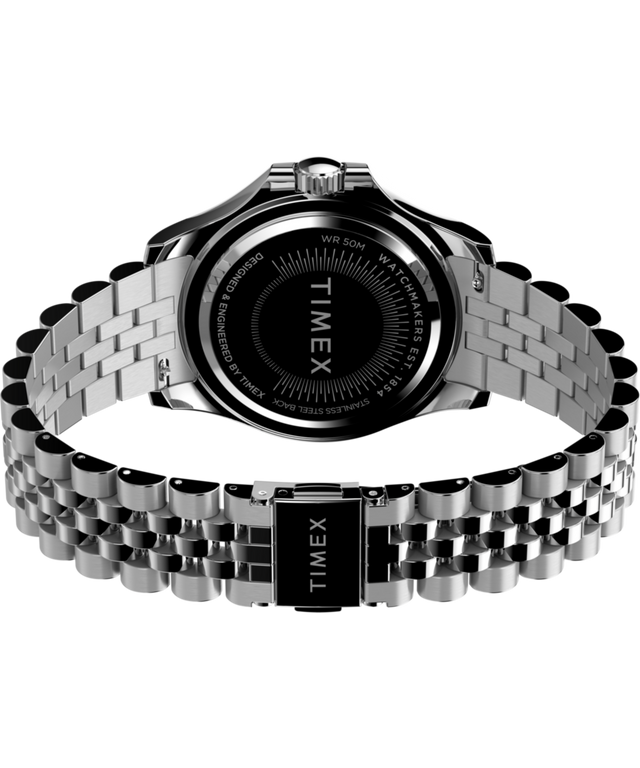 TW2V79600 Kaia Multifunction 40mm Stainless Steel Bracelet Watch Caseback with Attachment Image