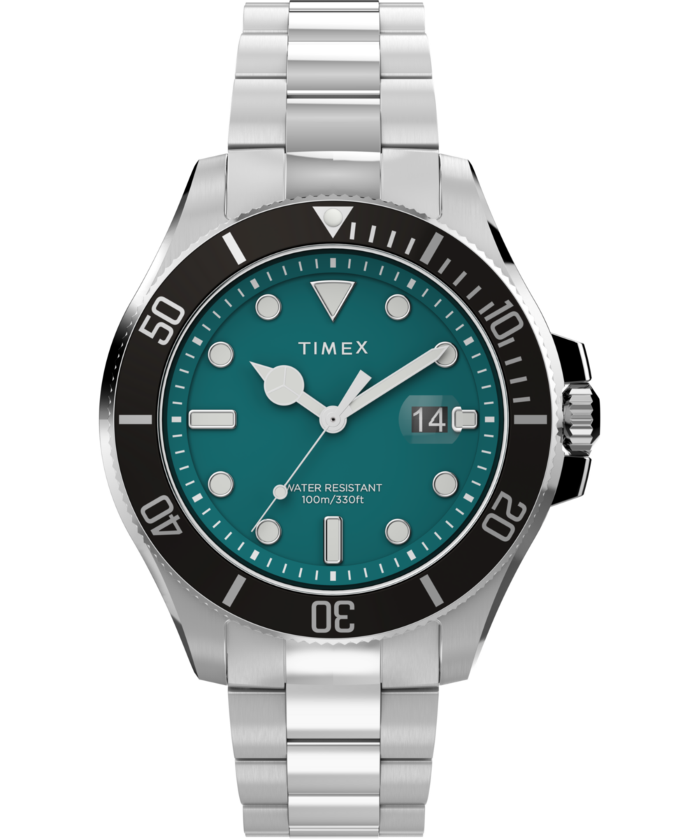 プライドオブオークニー Harborside Coast 43mm Stainless Steel Bracelet Watch - TW2V91900