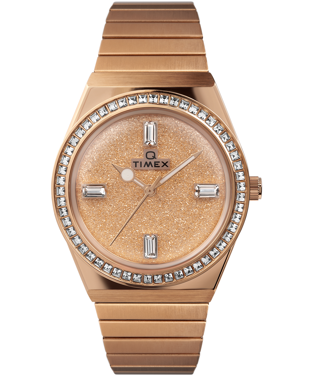 Rose gold diamond outlet watch womens