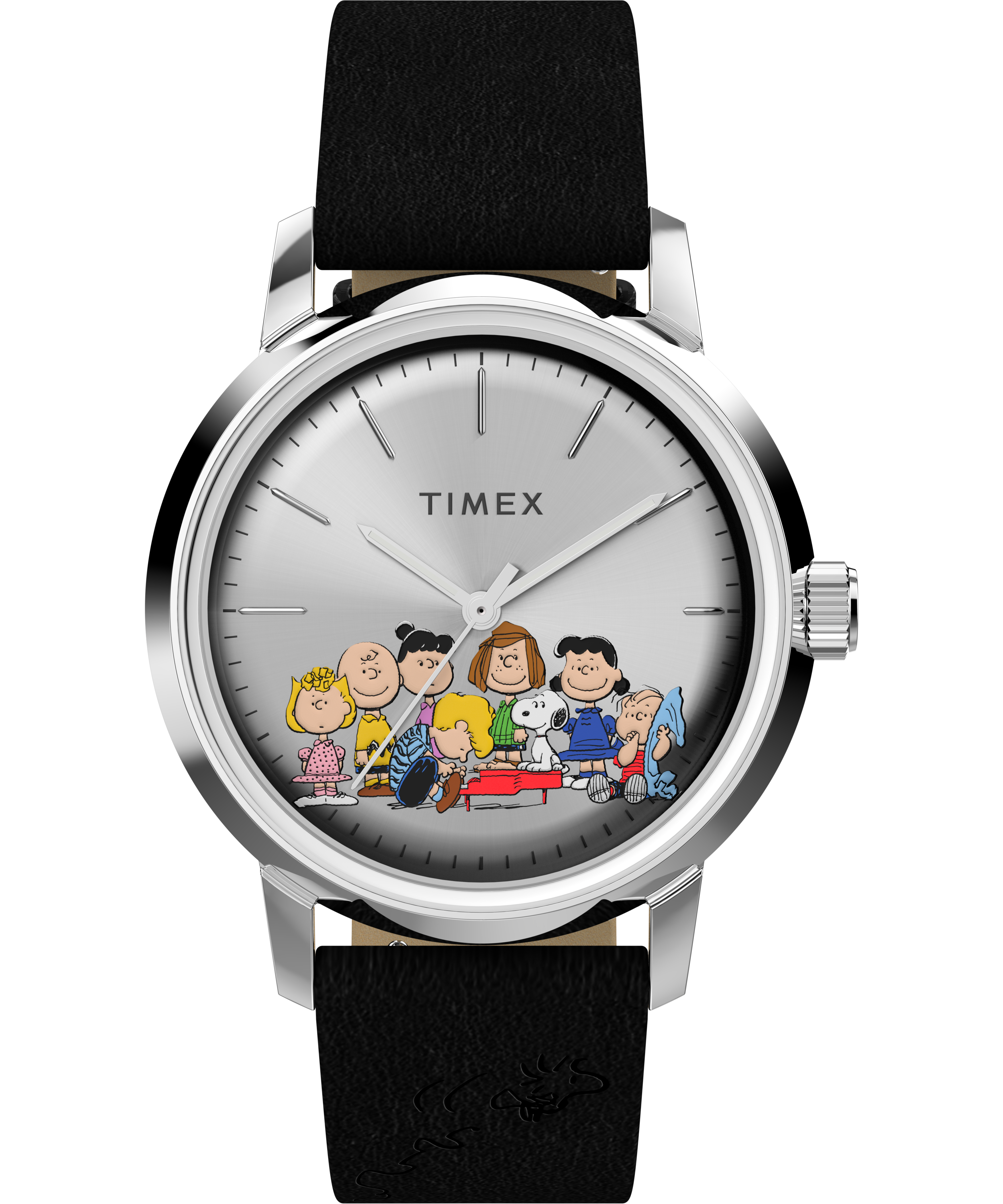 Timex Marlin Automatic x Peanuts Gang s All Here 40mm Leather