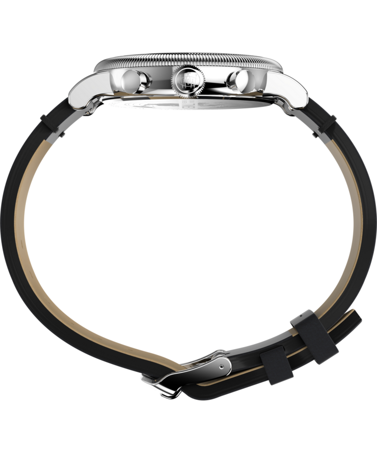 TW2W20600 Waterbury Standard Coin Edge Chronograph 40mm Leather Strap Watch Profile Image