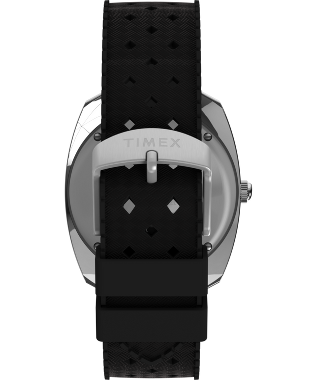 TW2W22400 Q Timex Reissue 1971 Velocity 36mm Synthetic Rubber Strap Watch Strap Image