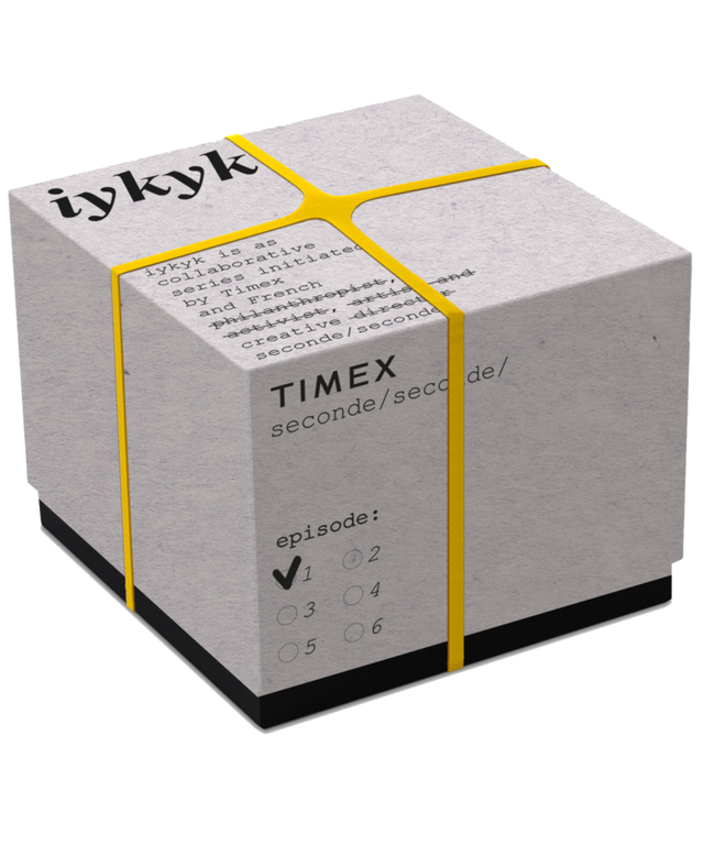 Timex x seconde/seconde/ Episode #4 40mm Stainless Steel Bracelet Watch