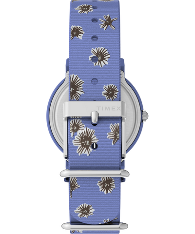 Timex x Peanuts Floral 34mm Fabric Strap Watch