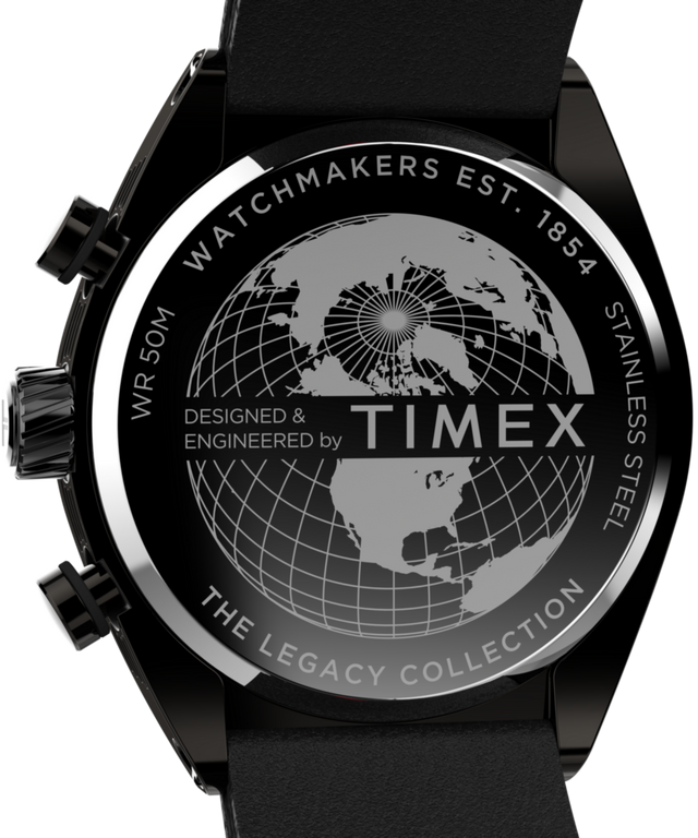 TW2W50200 Timex Legacy Tonneau 42mm Fabric Strap Watch Caseback Image