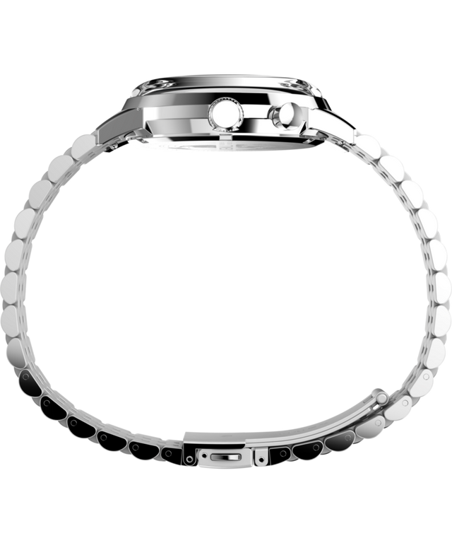 Marlin® Moon Phase 40mm Stainless Steel Bracelet Watch