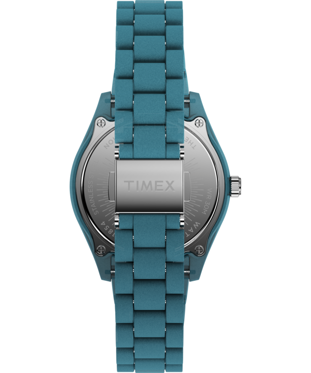 TW2W56400 Timex Legacy Ocean 37mm Recycled Plastic Bracelet Watch Strap Image