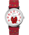 TW2W80800 Timex x Peanuts Weekender Holiday 38mm Fabric Strap Watch Primary Image