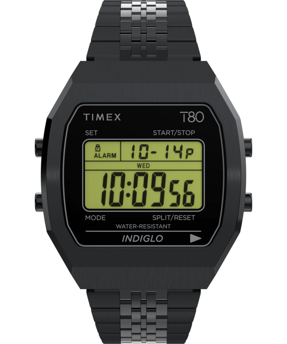 TW2W91600 Timex T80 Steel 36mm Stainless Steel Bracelet Watch Primary Image