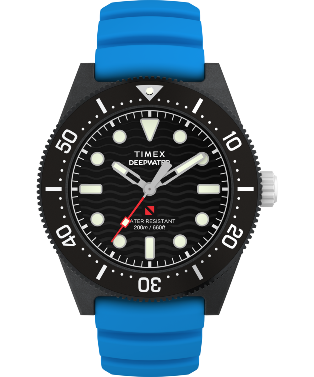 Deepwater Reef 200 XCF 43mm Synthetic Rubber Strap Watch Deepwater Reef 200 XCF 43mm Synthetic Rubber Strap Watch