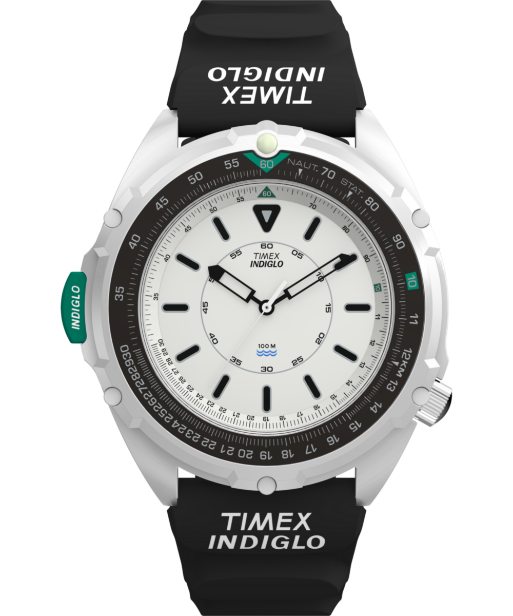 Timex 1995 Intrepid Reissue 46mm Synthetic Rubber Strap Watch Timex 1995 Intrepid Reissue 46mm Synthetic Rubber Strap Watch