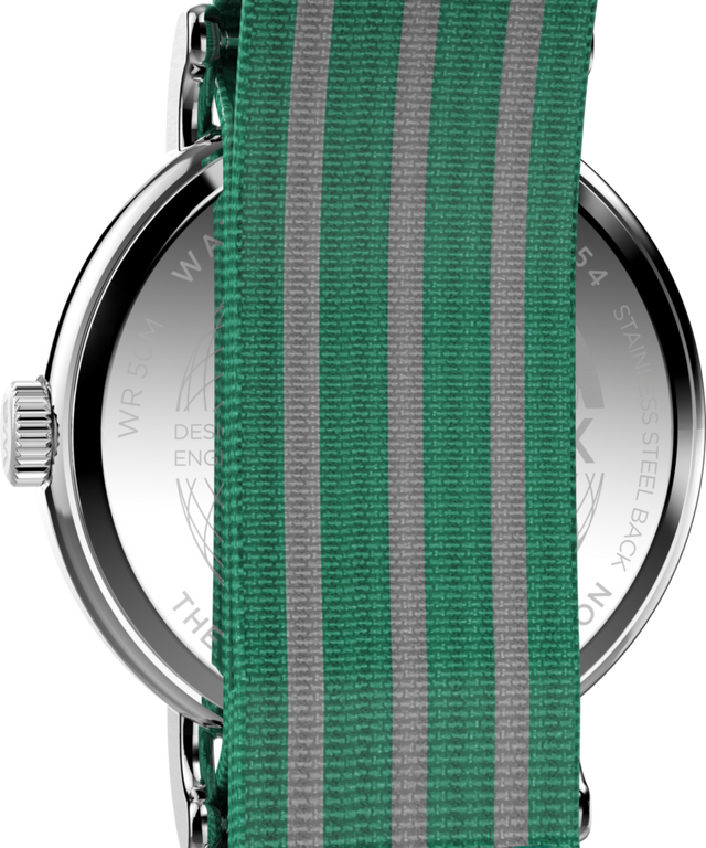 TW2Y08800 Timex Weekender 40mm Fabric Strap Watch Caseback Image