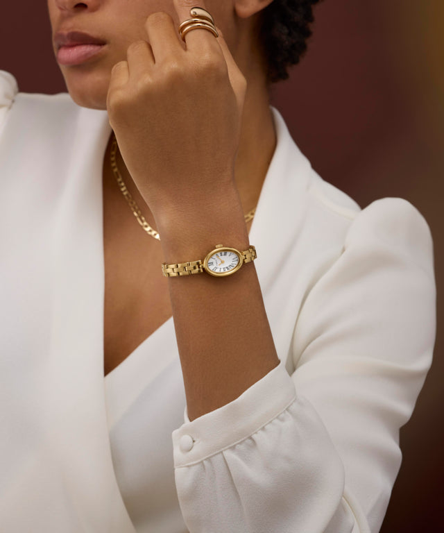 TW2Y26700 Cavatina 19mm Stainless Steel Bracelet Watch Primary Wrist Image