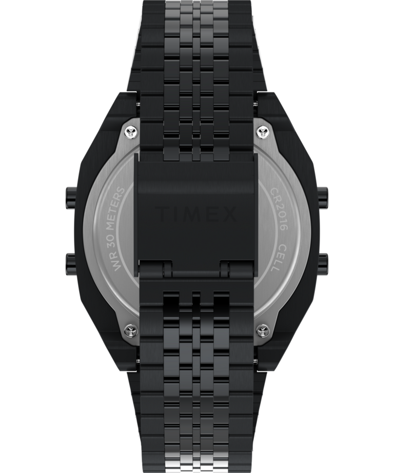 TW2Y46000 Timex x Fortnite T80 36mm Stainless Steel Bracelet Watch Strap Image