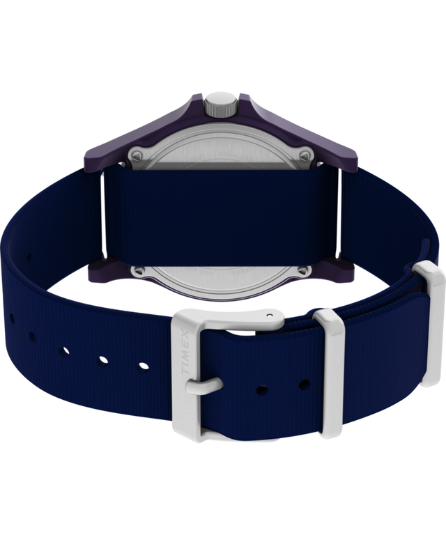 TW2Y46200 Timex x Fortnite Acadia 40mm Fabric Strap Watch Caseback with Attachment Image