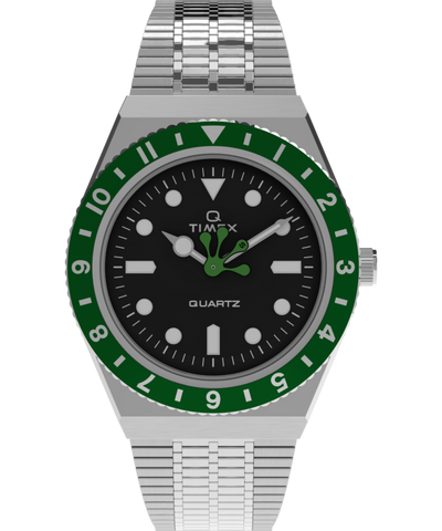 TW2Y48100 Timex x seconde/seconde/ 38mm Stainless Steel Bracelet Watch Primary Image