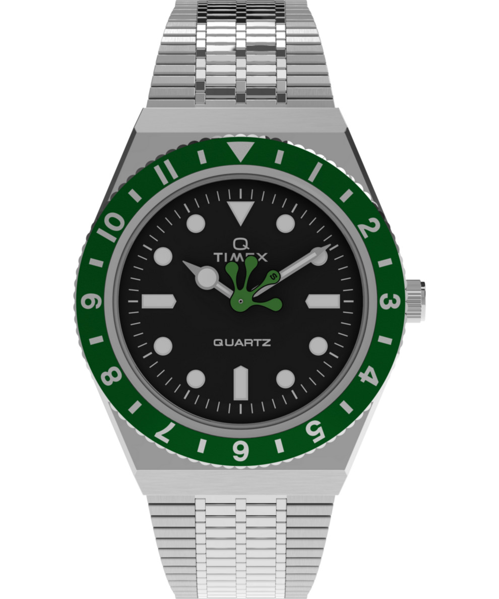 TW2Y48100 Timex x seconde/seconde/ 38mm Stainless Steel Bracelet Watch Primary Image