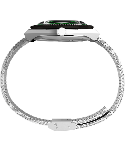 TW2Y48100 Timex x seconde/seconde/ 38mm Stainless Steel Bracelet Watch Profile Image