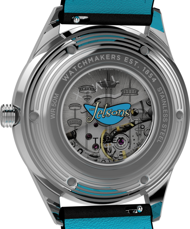 TW2Y56300 Timex Marlin Jet Automatic x The Jetsons 38mm Strap Watch Caseback Image