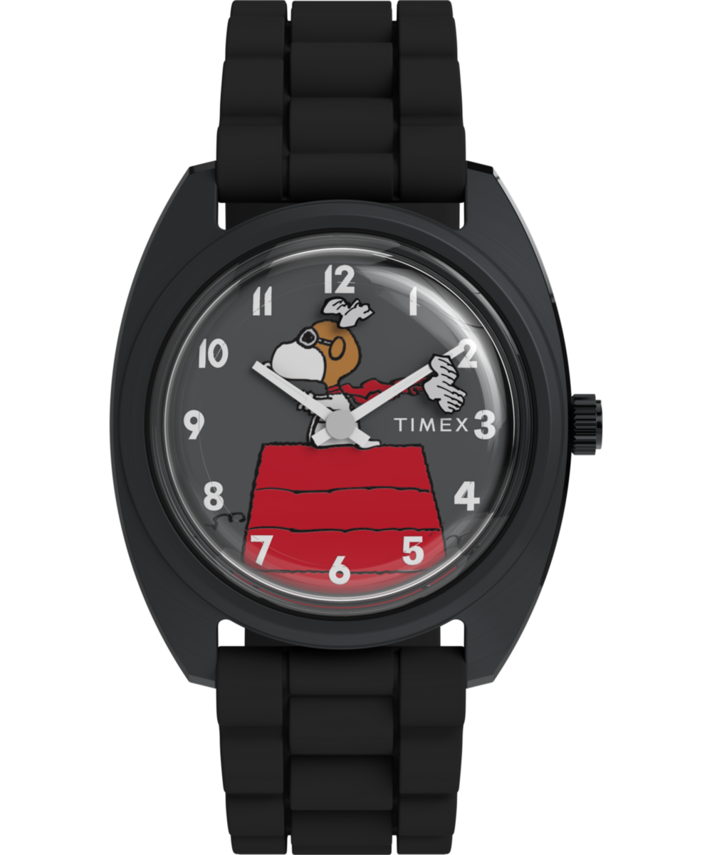 Peanuts® x Timex 1979 Reissue Inspired 37mm Silicone Strap Watch