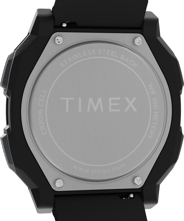 TW4B34400 Expedition® Ridge 43mm Silicone Strap Watch Caseback Image