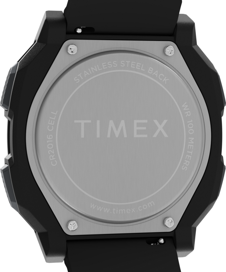 TW4B34400 Expedition® Ridge 43mm Silicone Strap Watch Caseback Image