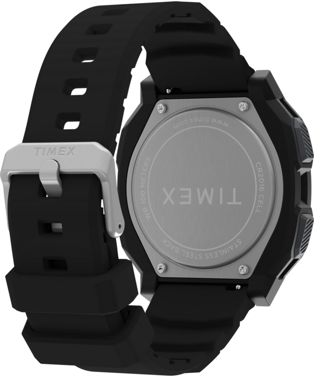 TW4B34400 Expedition® Ridge 43mm Silicone Strap Watch Caseback with Attachment Image