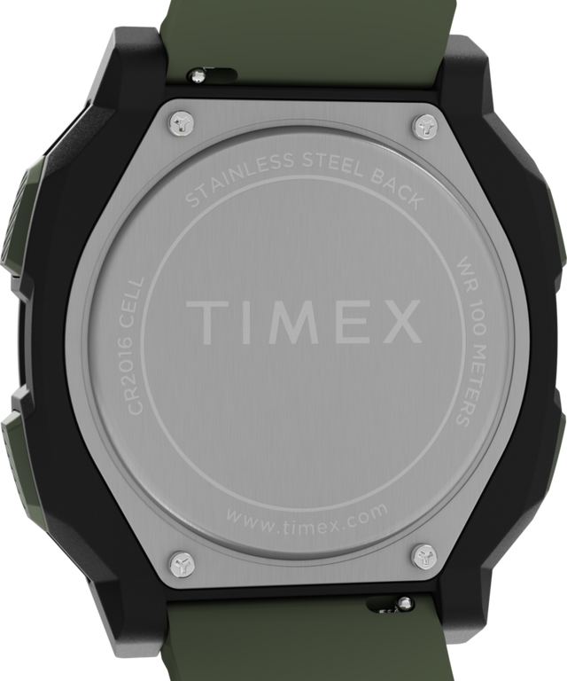 TW4B34500 Expedition® Ridge 43mm Silicone Strap Watch Caseback Image