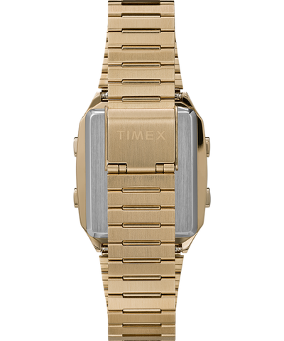 TW2U725007U Q Timex Reissue Digital LCA 32.5mm Stainless Steel Bracelet Watch strap image