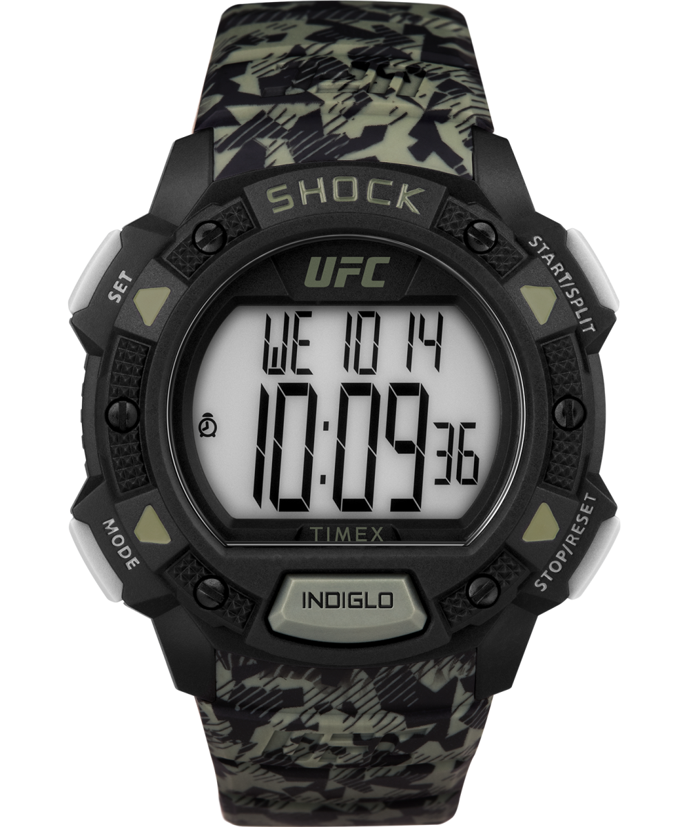 Timex UFC Core Shock 45mm Resin Strap Watch