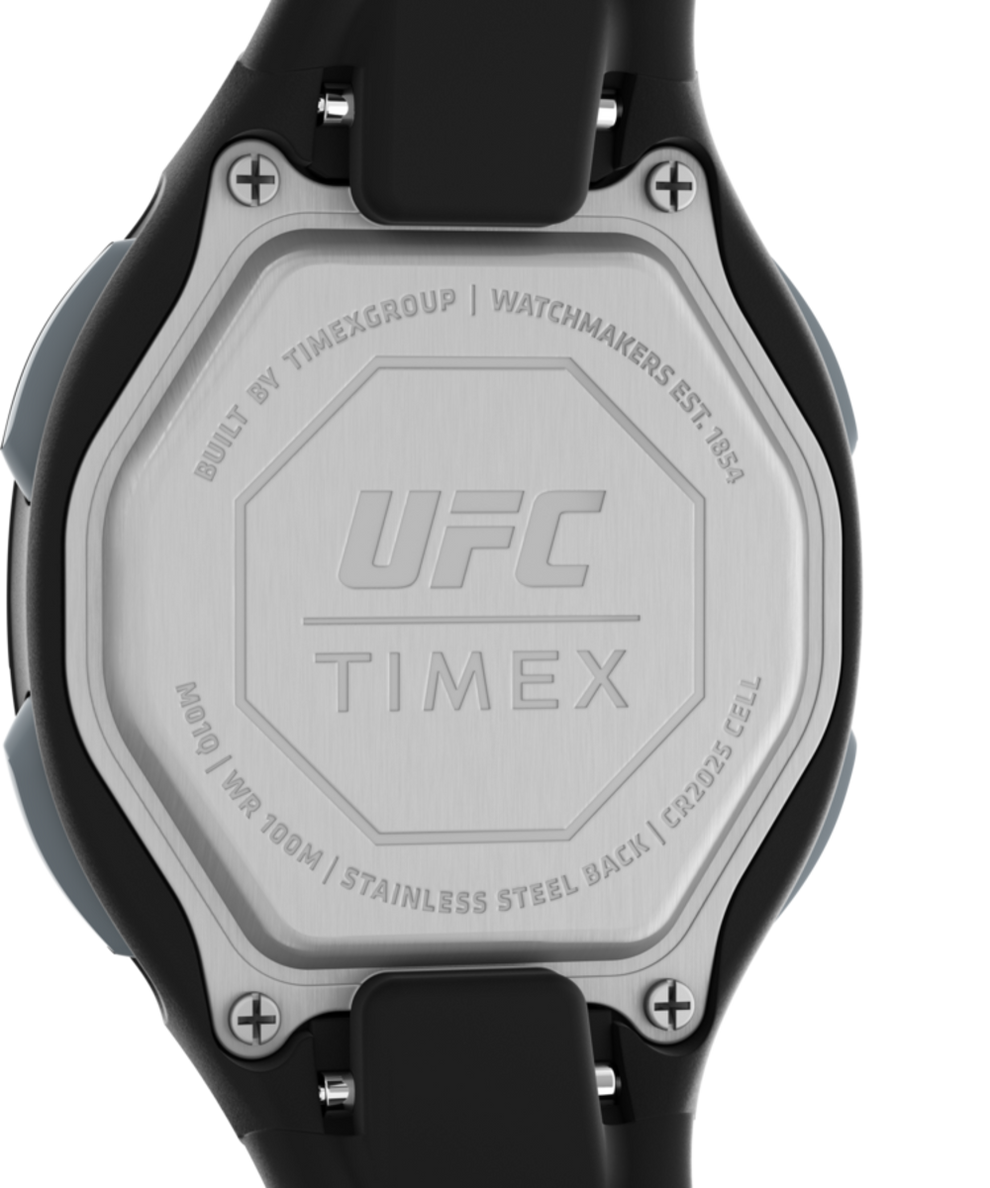 TW5M52000QY Timex UFC Takedown 33mm Resin Strap Watch caseback image