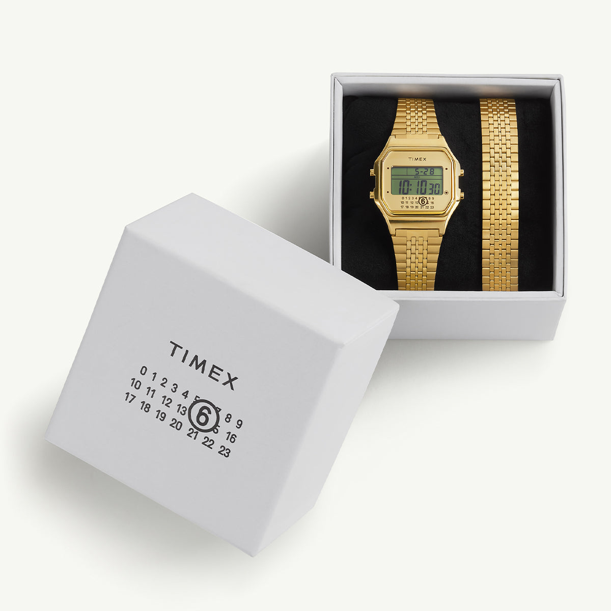 時計 TIMEX x MM6 Maison Margiela T80 Gift Set Timex x MM6 T80 Gift Set w/ Extra Bracelet | MM6 Maison Margiela