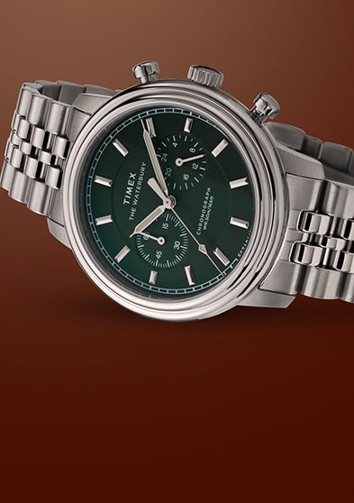 Waterbury Metropolitan Chronograph 41mm Stainless Steel Bracelet