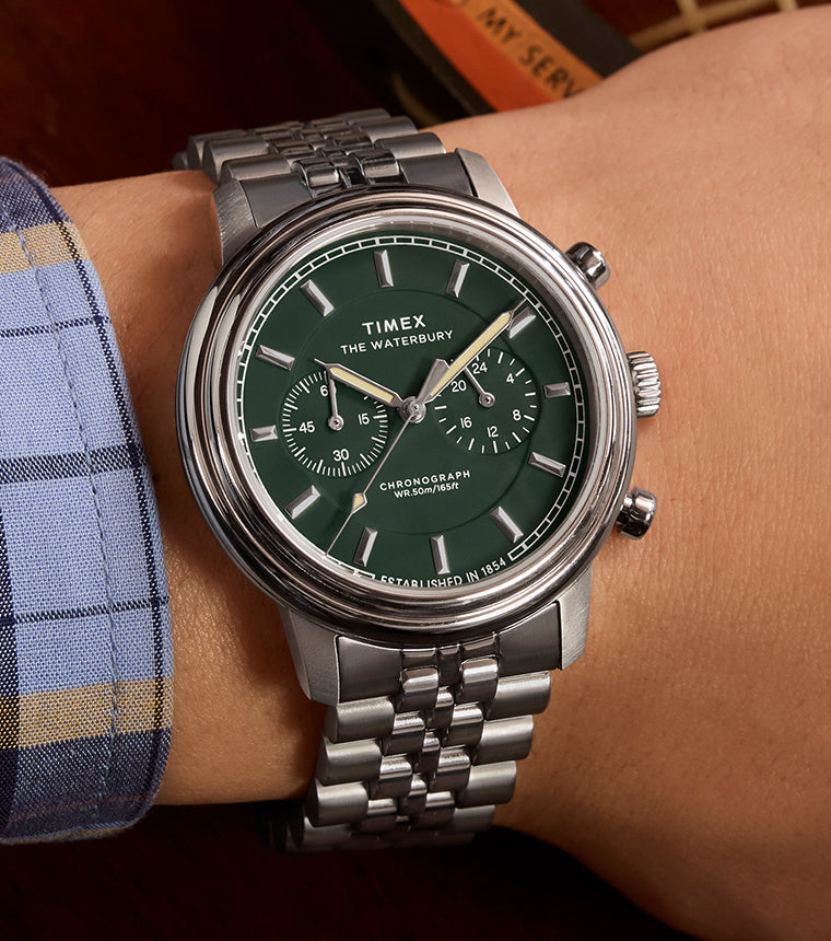 Waterbury Metropolitan Chronograph 41mm Stainless Steel Bracelet