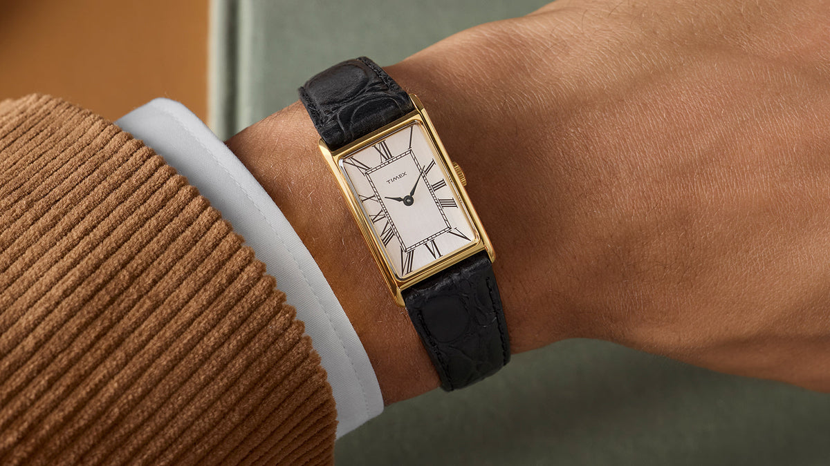 Timex 1976 Lexington Reissue 21mm Leather Strap Watch TW2Y56200 timex-1976-lexington-reissue-21mm-leather-strap-watch-tw2y56200