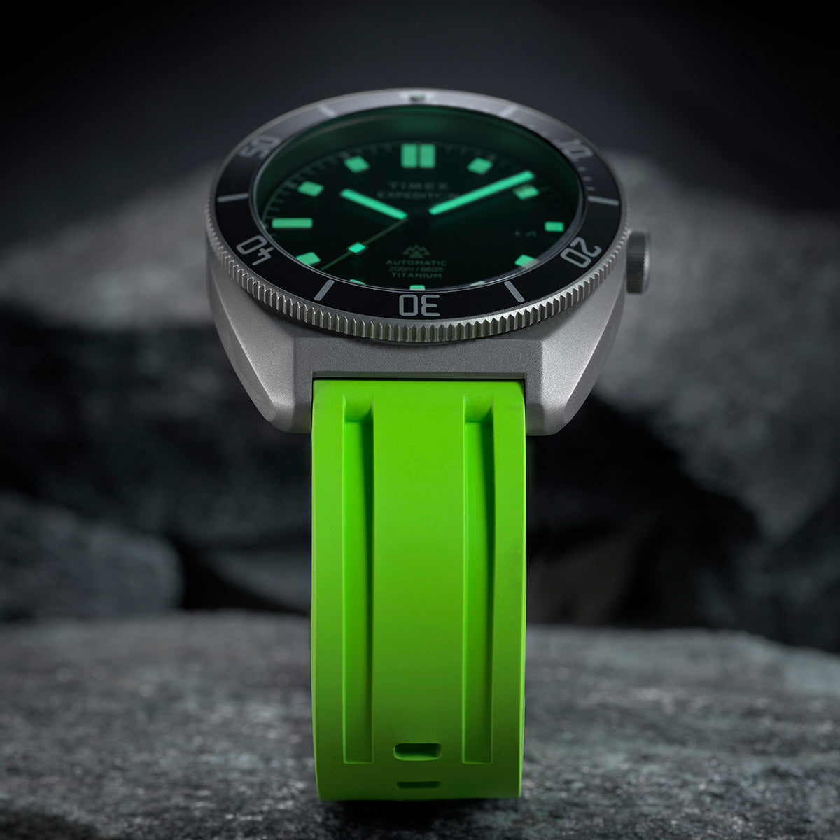 Expedition® Pioneer Titanium Automatic 41mm HNBR Synthetic Rubber