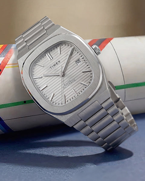 TIMEX 腕時計 Timex 1976 Lexington Reissue 21mm Leather Strap Watch - TW2Y56200