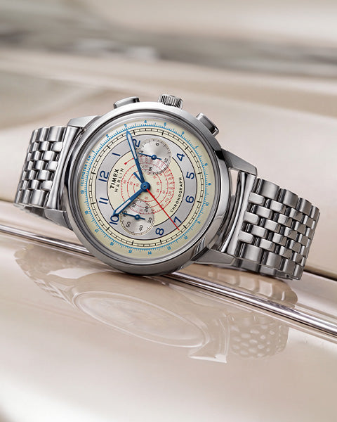 Waterbury Traditional Chronograph 41mm Stainless Steel Bracelet