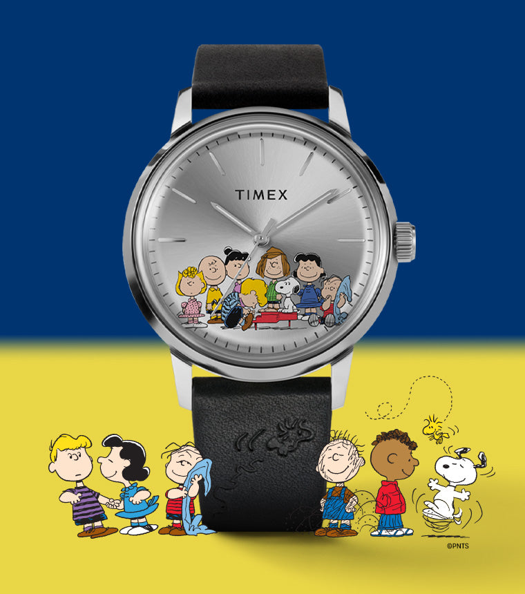 Timex marlin deals snoopy watch