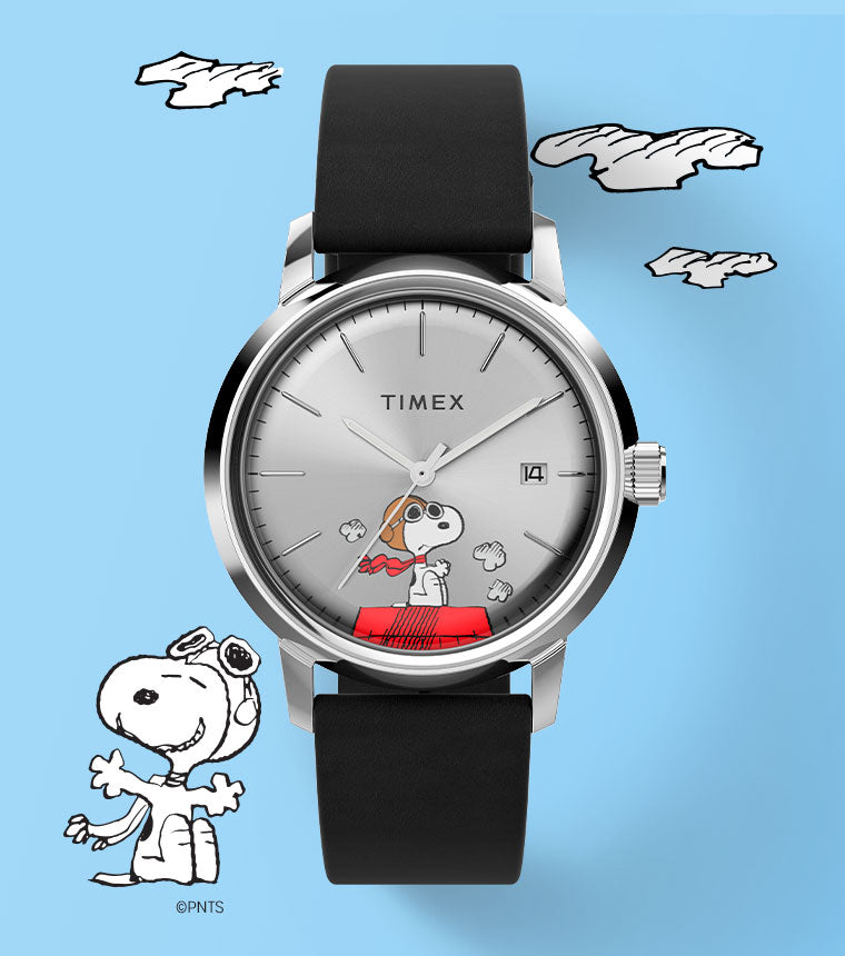 Timex Marlin® Automatic x Peanuts Snoopy Flying Ace 40mm