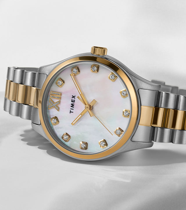 Timex Legacy Silver Tone Watch
